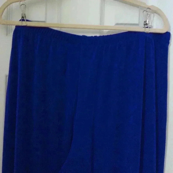Chico's Travelers Blue Crotto No Tummy Pant / Size 3T - US Size 16T - Picture 8 of 12